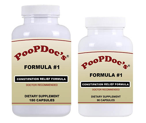 PoopDoc� "THREE PAK Special" for Constipation Relief    *** FREE SHIPPING U.S.A. ONLY ***              
