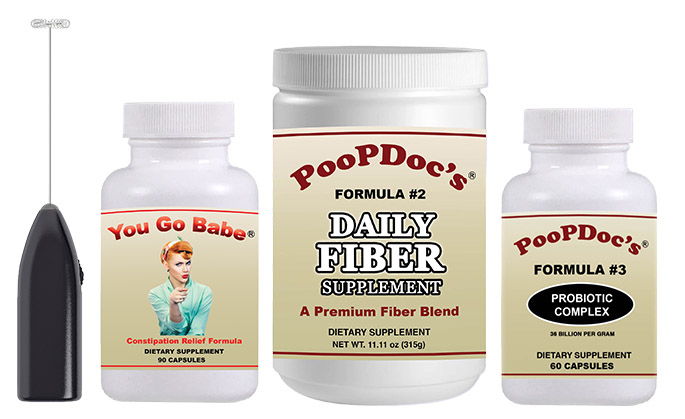 The COMPLETE COLON HEALTH PACKAGE with YOU GO BABE