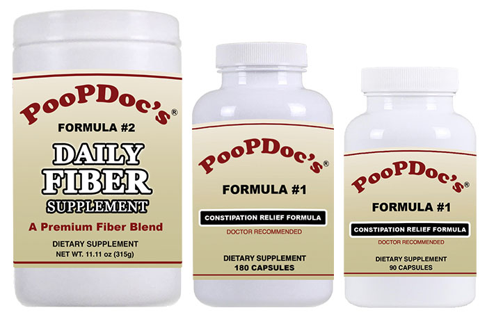 COMBO SUPERSAVER - Fiber Supplement + PoopDoc Formula #1