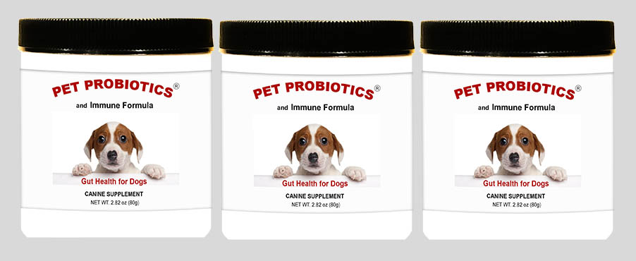 Pet Probiotics and Immune Formula    *** 3 Pack SPECIAL ***